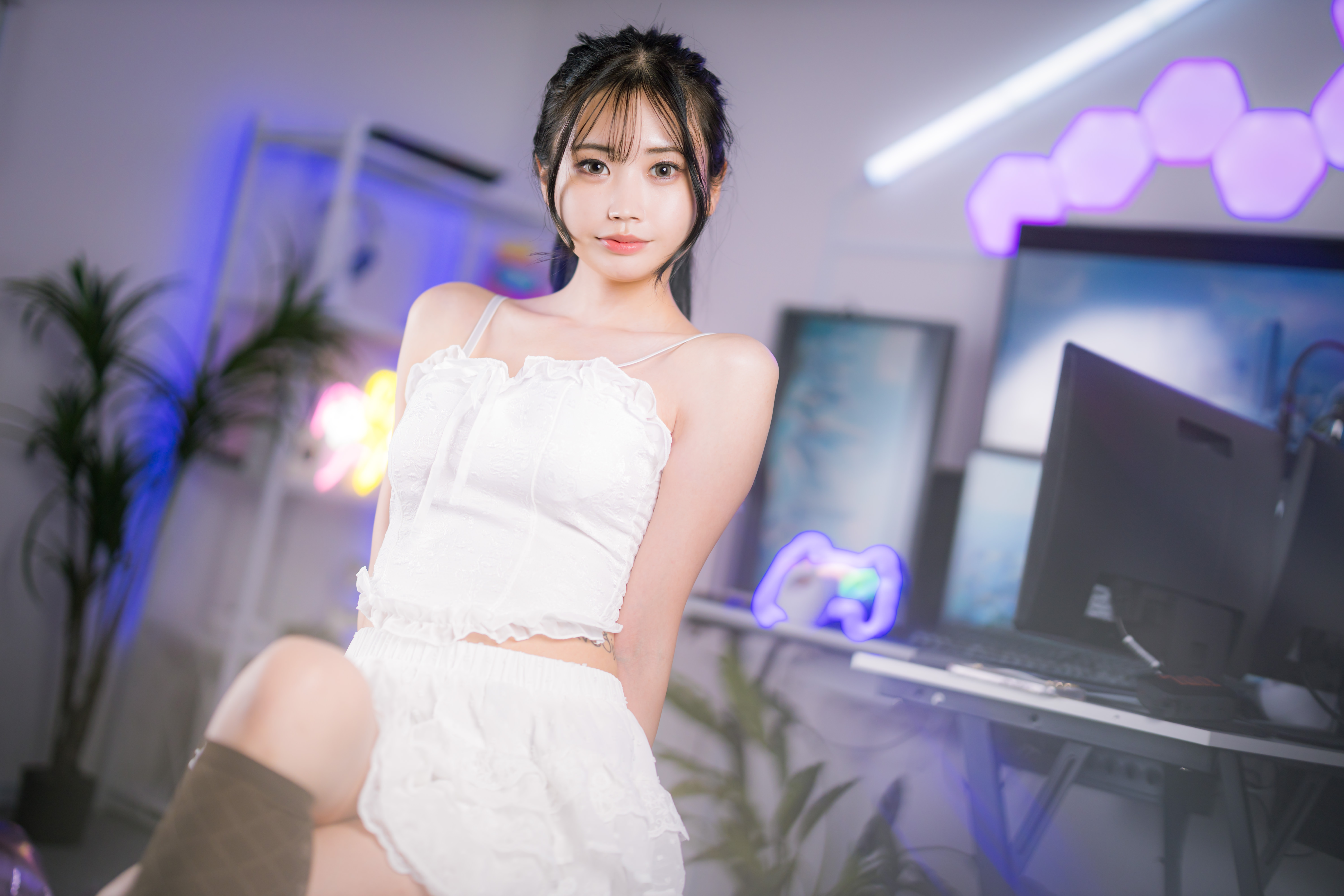 白い女